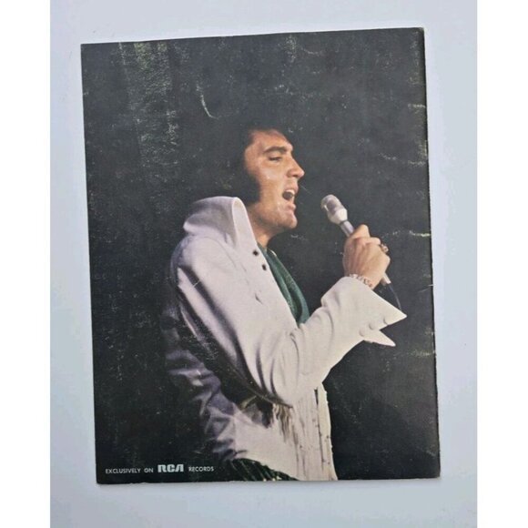 VTG Elvis Presley 1970 Tour Photo Album RCA Records Souvenir Program Book - Picture 5 of 5